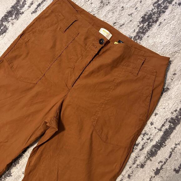 Maeve the NAOMI Size 16 Rust Brown Tan Wide Leg - Picture 5 of 11